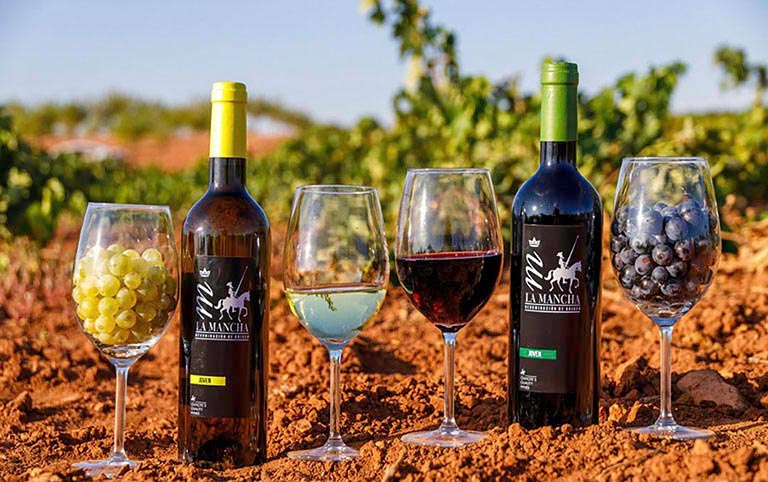Rượu vang Tây Ban Nha vùng Castilla La Mancha
