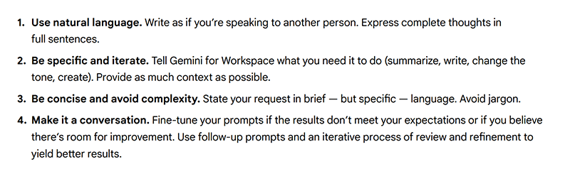 4 mẹo viết prompt Gemini hiệu quả