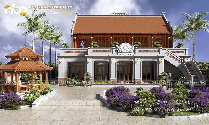 Nhà Kẻ Truyền 2 Tầng Hiện Đại