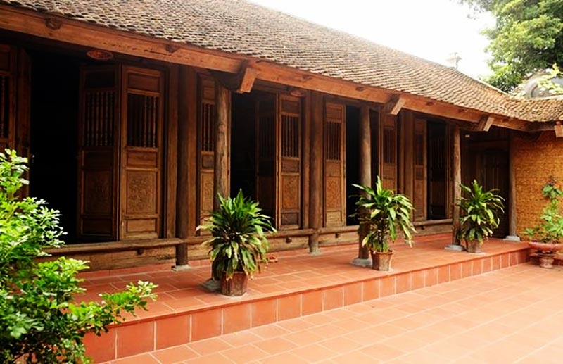 Nhà Kẻ Truyền Mái Ngói Vảy Rồng