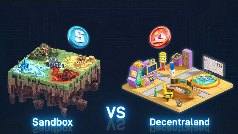 The Sandbox so sánh với các nền tảng metaverse