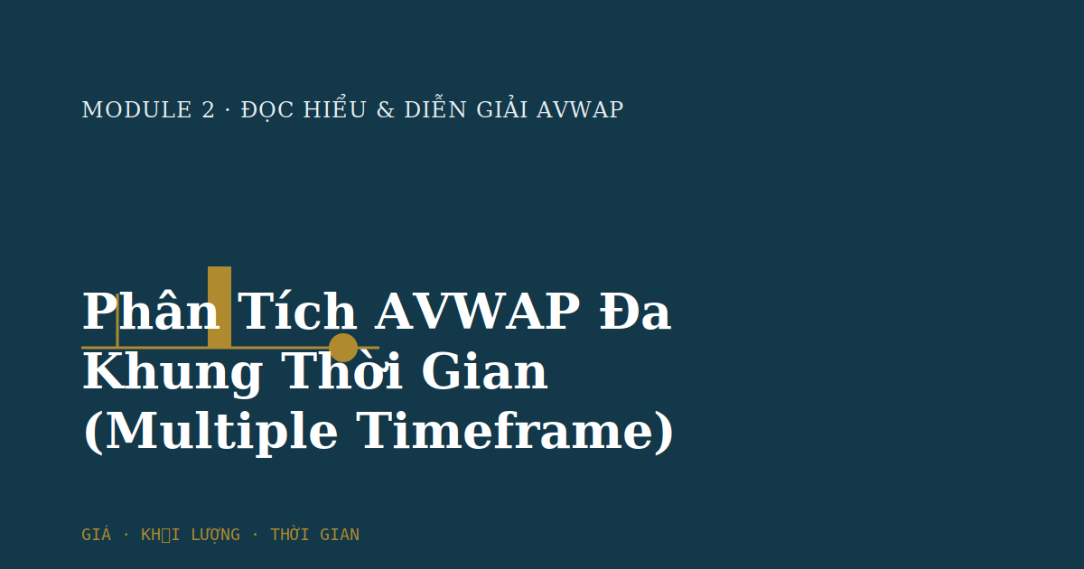 Phân Tích AVWAP Đa Khung Thời Gian (Multiple Timeframe)