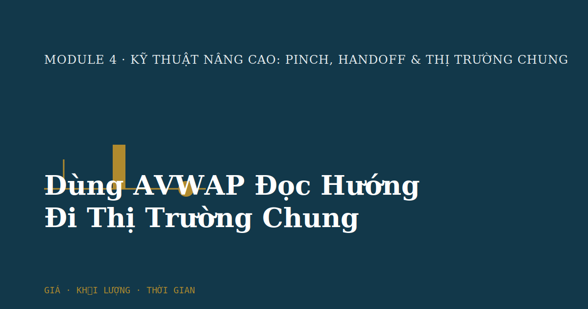 Dùng AVWAP Đọc Hướng Đi Thị Trường Chung